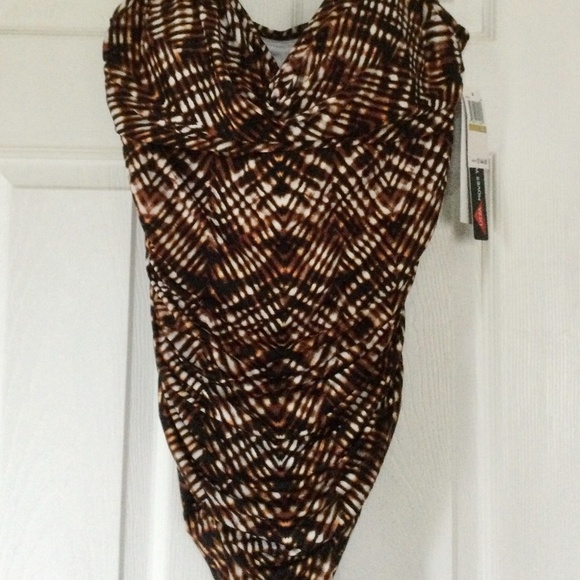 One piece bathing suit